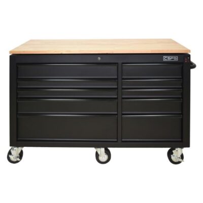 Tủ CSPS 10 Ngăn 142cm – Đựng dụng cụ (10 Hộc Kéo Đen/Đỏ) VNEC14210BC1M / VNGS3661BB25