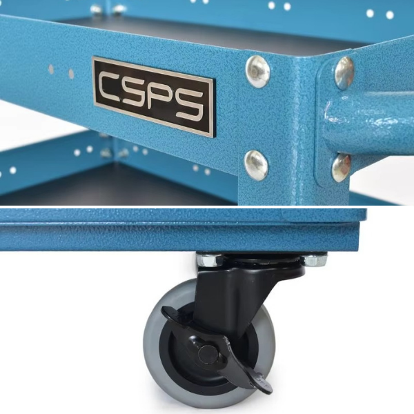 Xe đẩy CSPS 3 ngăn - 71cm (3 màu)