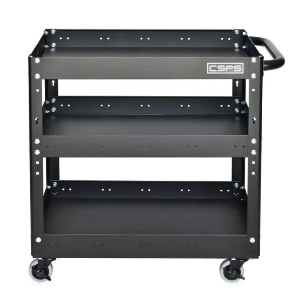 Xe đẩy CSPS 3 ngăn - 71cm màu đen