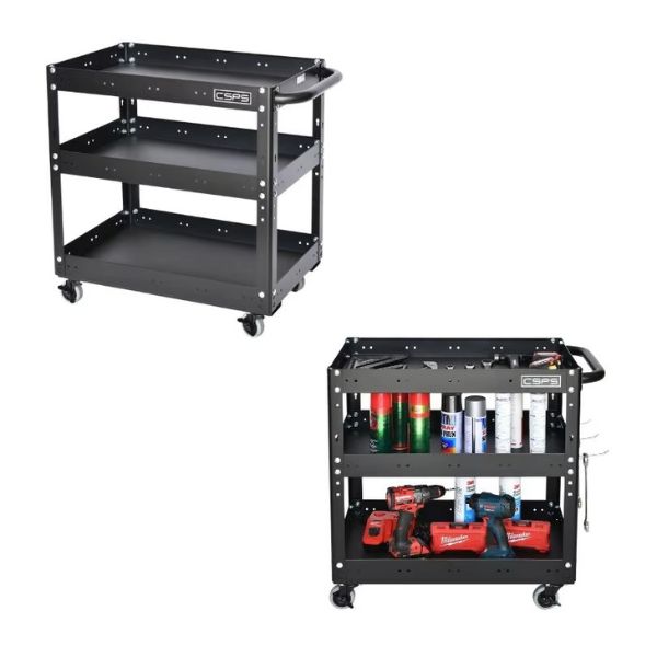 Xe đẩy CSPS 3 ngăn - 71cm (3 màu)