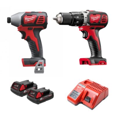 Combo máy khoan M18 BPD + máy vặn vít M18 BID (2pin+sạc)