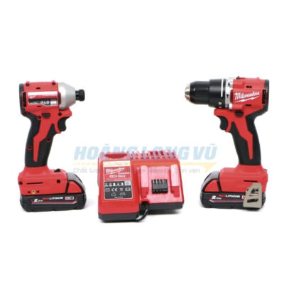 Combo khoan pin M18 BLPDRC + máy vặn vít M18 BLIDR (2pin+sạc)