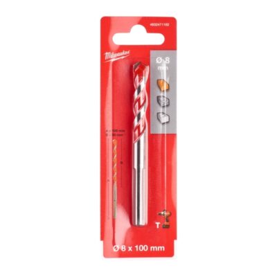 Mũi khoan búa cao cấp 8x100mm – Milwaukee 4932471182