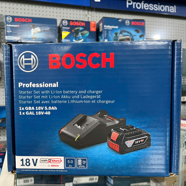 Combo Bộ Sạc GAL 18V-40 + Pin GBA 5.0Ah