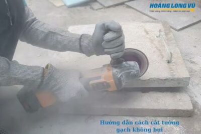 Cách cắt tường không bụi dễ thực hiện