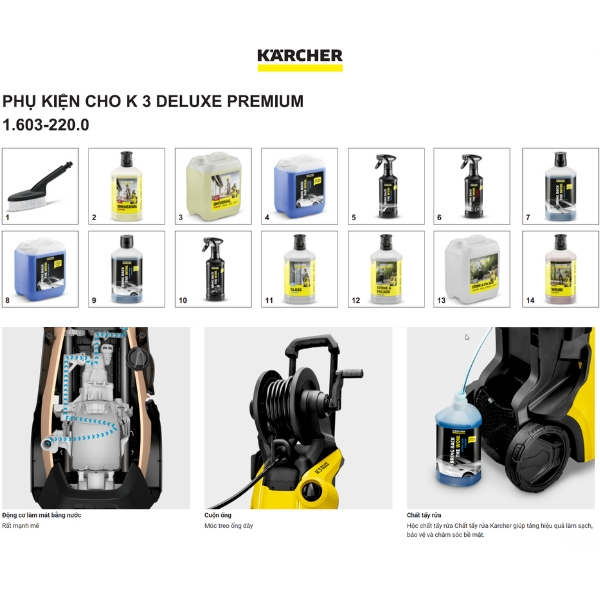 may-phun-xit-rua-karcher-K 3 Deluxe Premium