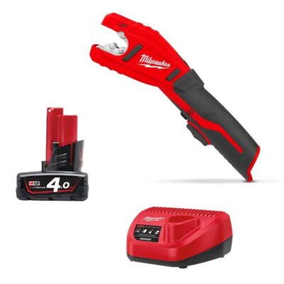Máy cắt ống đồng pin Milwaukee C12 PC-0C + M12B4 + C12C