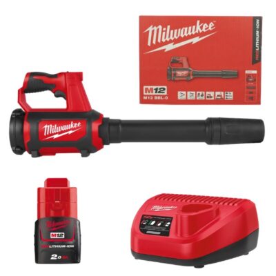 Máy thổi bụi Milwaukee dùng pin M12 BBL-0 + M12B2 + C12C