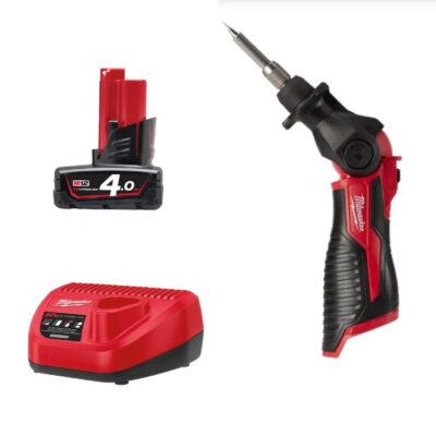 Combo Máy hàn nhiệt cầm tay Milwaukee M12 SI-0 + M12B4 + C12C