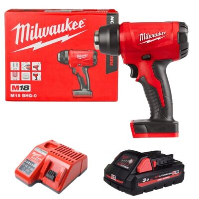 Máy thổi hơi nóng Milwaukee M18 BHG-0 + M18HB3 + M12-18C