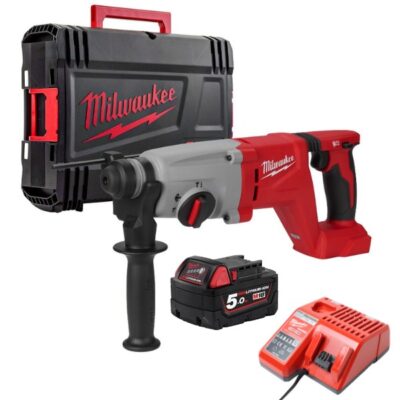 Máy khoan bê tông pin Milwaukee M18 BLHACD26 + Pin M18B5 + Sạc M12-18C