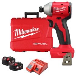 Máy bắn vít 18V Milwaukee M18 M18 BLIDR-0C0 + 2 Pin M18B5 + Sạc M12-18C