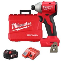 Máy bắn vít 18V Milwaukee M18 BLIDR-0C0 + Pin M18B5 + Sạc M12-18C