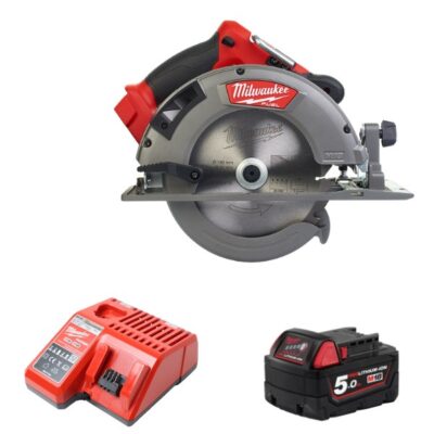 Máy cưa đĩa Milwaukee M18 CCS66-0 + Pin M18B5 + Sạc M12-18C
