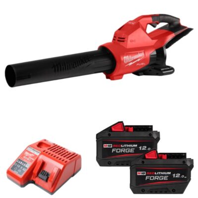 Máy thổi lá Dùng Pin Milwaukee M18 F2BL-0 + 2 Pin M18FB12 + Sạc M12-18C
