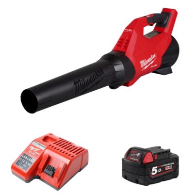Máy thổi lá MILWAUKEE M18 FBLG3-0 + Pin M18B5 + Sạc M12-18C
