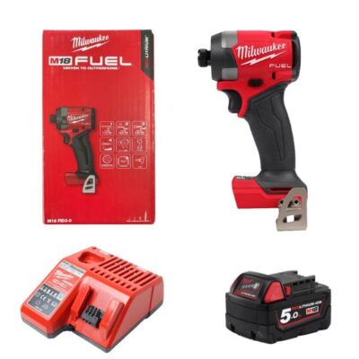Máy bắt vít Milwaukee M18 FID3-0 + Pin M18B5 + Sạc M12-18C