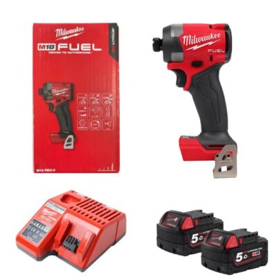 Máy bắt vít Milwaukee M18 FID3-0 + 2 Pin M18B5 + Sạc M12-18C