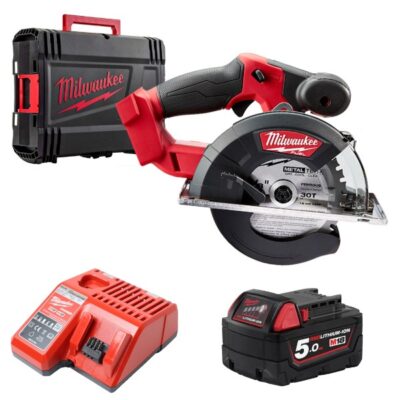 Máy cắt kim loại Milwaukee M18 FMCS-0X+ Pin M18B5 + Sạc M12-18C