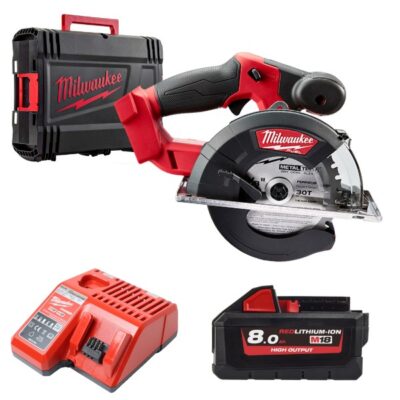 Máy cắt kim loại Milwaukee M18 FMCS-0X+ Pin M18HB8 + Sạc M12-18C