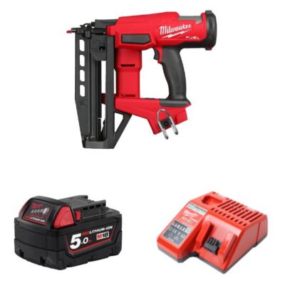 Combo Máy bắn đinh MILWAUKEE M18 FN16GS-0X0 + M18B5 + M12-18C