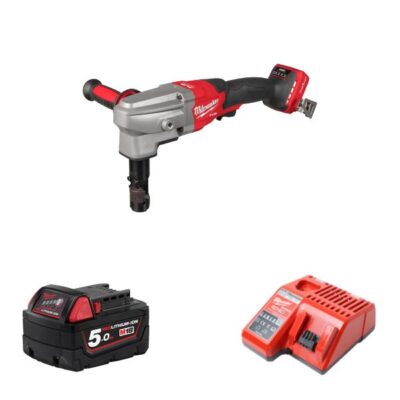 Combo Máy cắt tôn 3.5mm MILWAUKEE M18 FNB35 + M18B5 + M12-18C