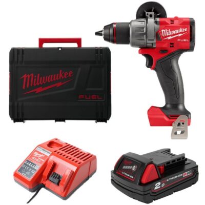 Máy khoan Milwaukee M18 FPD3-0X + Pin M18B2 + Sạc M12-18C