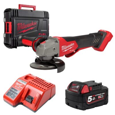 Máy mài góc 125mm M18 FSAGV125XB-0X0 + Pin M18B5 + Sạc M12-18C