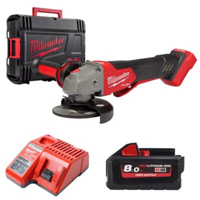 Máy mài góc 125mm M18 FSAGV125XB-0X0 + Pin M18HB8 + Sạc M12-18C