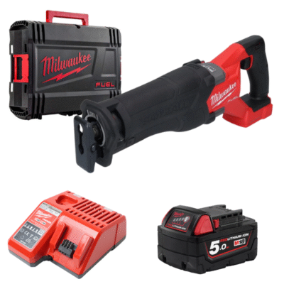 Máy cưa kiếm Milwaukee M18 FSZ-0X0 + Pin M18B5 + Sạc M12-18C