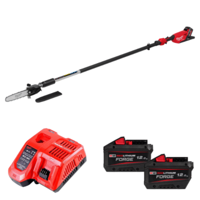 Máy cưa cành trên cao dùng pin Milwaukee M18 FTPS30-0 + 2 Pin M18FB12 + Sạc M12-18FC