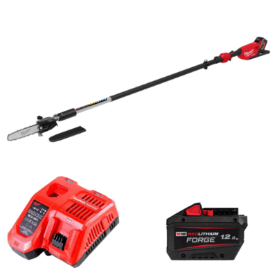 Máy cưa cành trên cao dùng pin Milwaukee M18 FTPS30-0 + Pin M18FB12 + Sạc M12-18FC