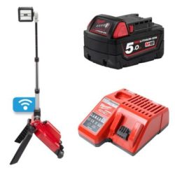 Combo đèn LED đứng  Milwaukee M18 ONERSAL + M18B5 + M12-18C