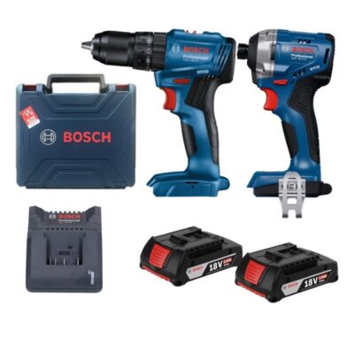 Combo máy khoan pin GSB 185-LI và máy vặn vít GDR 18V-215 Bosch 06019N20K4