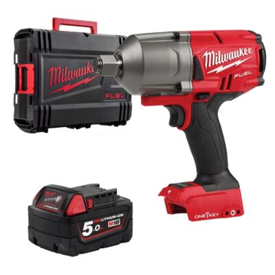Máy siết bu lông Milwaukee M18 ONEFHIWF34-0X + Pin M18B5