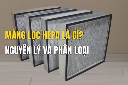Màng lọc HEPA là gì? Nguyên lí hoạt động, cách chọn & sử dụng hiệu quả
