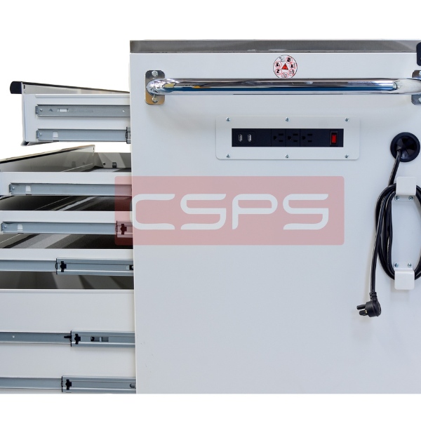 Tủ dụng cụ CSPS 132cm - 05 hộc kéo màu đen/trắng