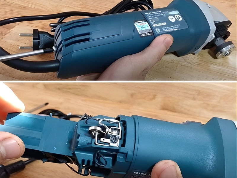 Tháo rời các bộ phận máy mài an toàn