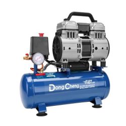 Máy nén khí không dầu Dongcheng DQE1200/10L – Bình chứa 10 Lít
