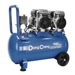 Máy nén khí không dầu Dongcheng DQE1200x2/50L – Bình chứa 50 Lít
