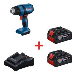 Combo Máy thổi hơi nóng GHG 18V-50 + 2 Pin 18V 4.0Ah LI-ION + 1 Sạc nhanh GAL 18V-40 BOSCH