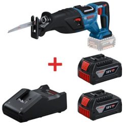 Combo máy cưa kiếm GSA 185-LI + 2 Pin 18V 4.0Ah + 1 Sạc nhanh GAL 18V-40 BOSCH