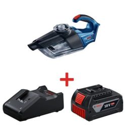 Máy hút bụi dùng pin GAS 18V-1 BOSCH + 1 Pin 18V 4.0Ah LI-ION + 1 Sạc nhanh GAL 18V-40 BOSCH