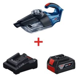 Combo máy hút bụi GAS 18V-1 + 1 Pin 18V 4.0Ah + 1 Sạc nhanh GAL 18V-20 BOSCH