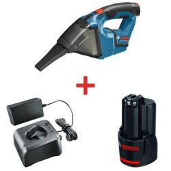 Máy hút bụi dùng pin GAS 12V-LI + 1 Pin 12V 2.0Ah + 1 Sạc nhanh 12V BOSCH