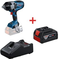Máy siết bulong pin GDS 18V-1600 HC + pin 18V 4.0Ah LI-ION + 1 Sạc GAL 18V-40 BOSCH