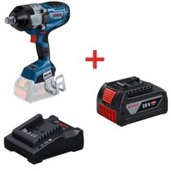 Máy siết bulong pin GDS 18V-1600 HC + pin 18V 4.0Ah LI-ION + 1 Sạc GAL 18V-20 (II) BOSCH