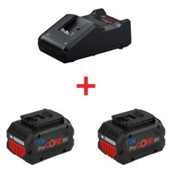 Combo 2 Pin 18V 8.0Ah PROCORE + Sạc nhanh GAL 18V-40 BOSCH