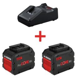 Combo 2 Pin 18V 12.0Ah PROCORE + Sạc nhanh GAL 18V-40 BOSCH