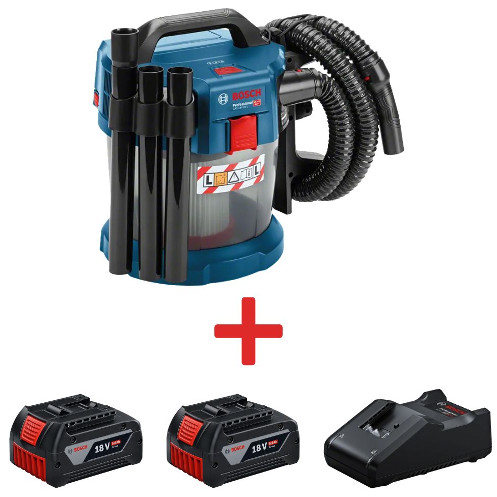 CB-GAS 18V-10L-2 GBA18V5.0Ah-GAL18V-40